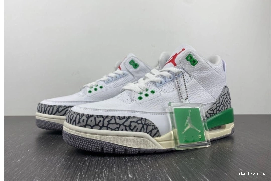 Green Jordan Lucky 3 CK9646-136 Retro CK9646-136 0204